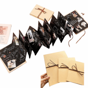 DIY Scrapbook & palm print Album Set
