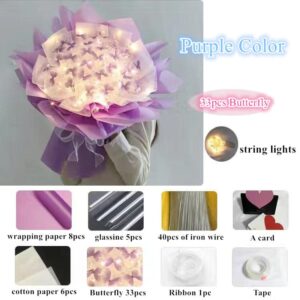 DIY Butterfly Bouquet Gift Kit Set